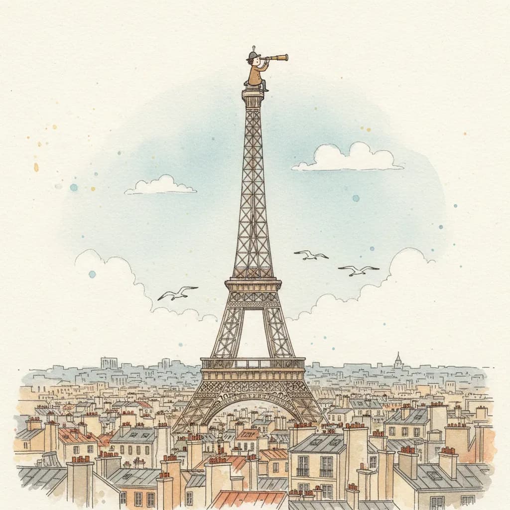 Estimation Le Bureau de Gustave Eiffel — Sommet de la Tour Eiffel