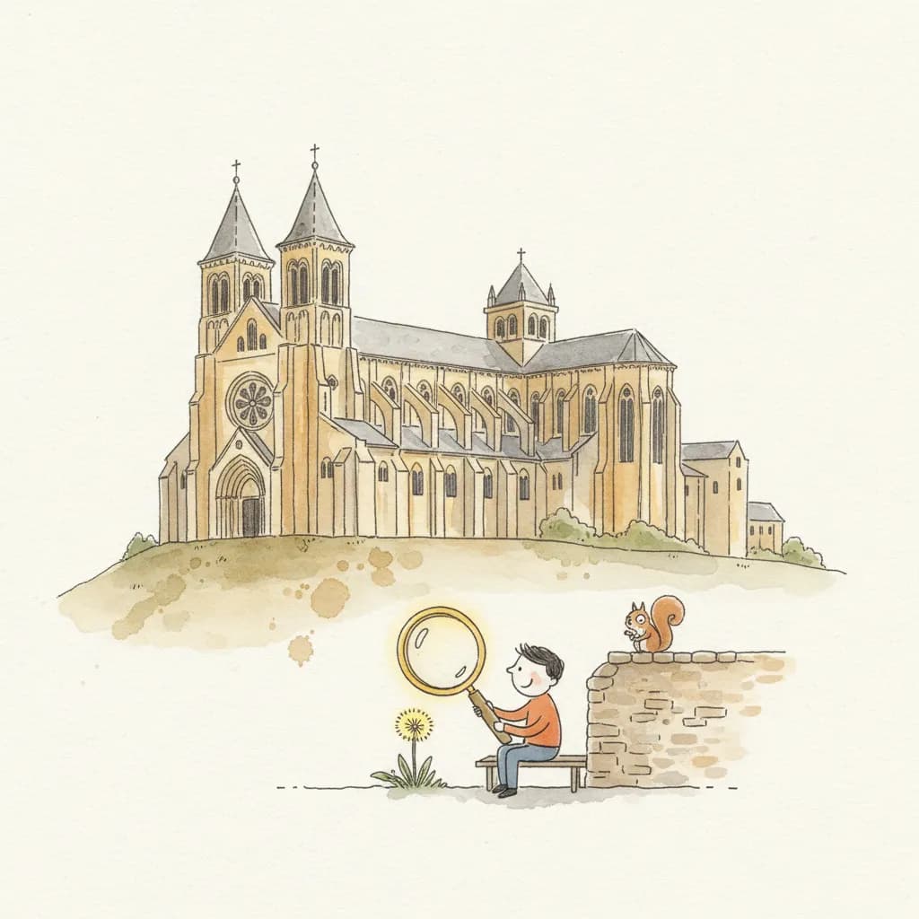 Basilique de Vézelay — la colline éternelle dominant le Morvan