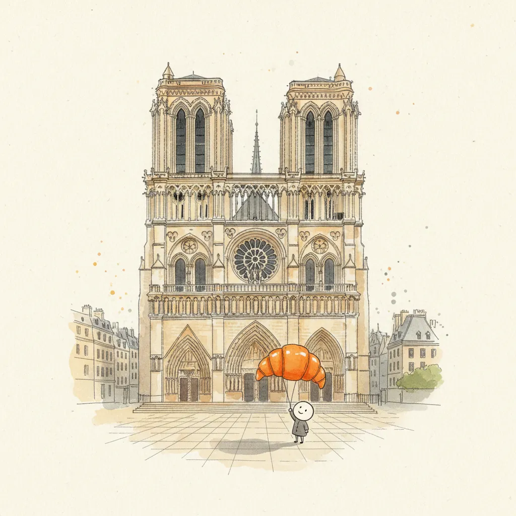 Cathédrale Notre-Dame de Paris — 6 Parvis Notre-Dame, Île de la Cité, Paris 4e