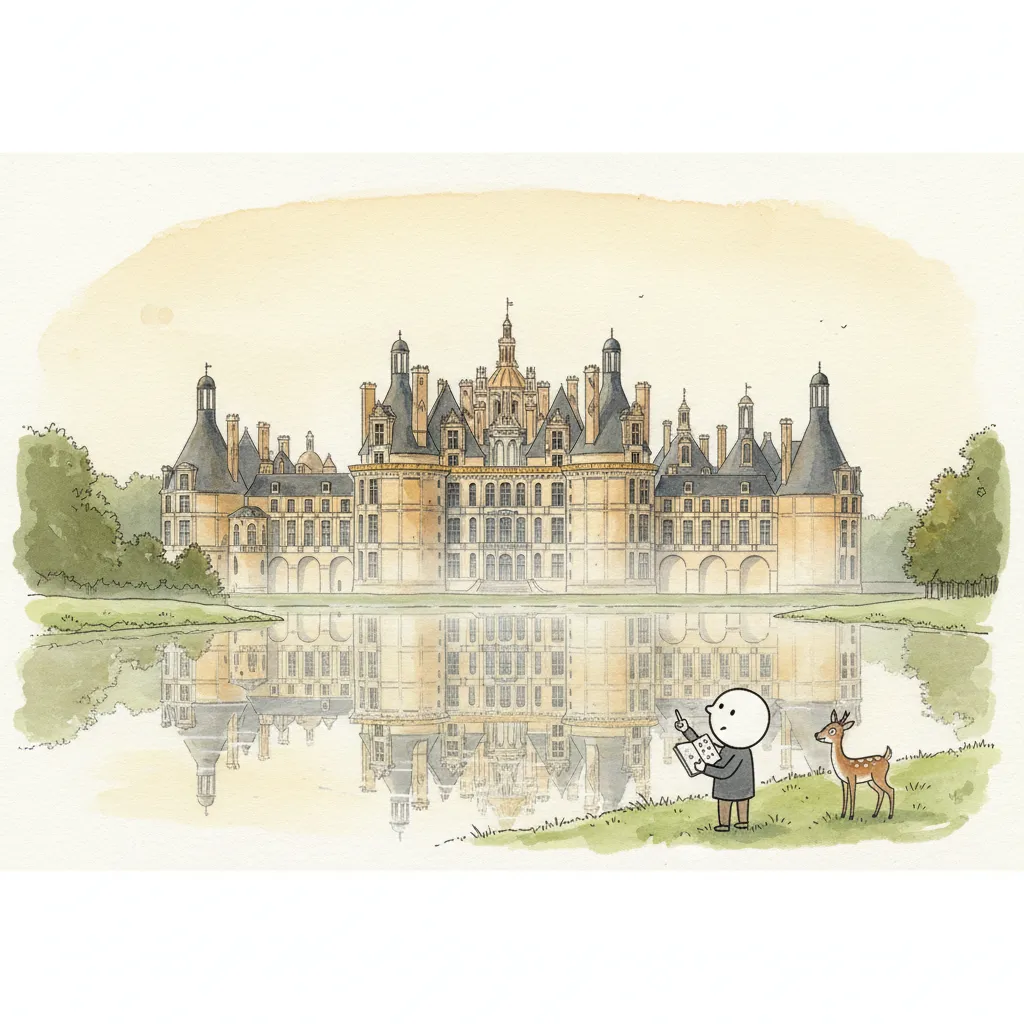 Le Château de Chambord — 440 pièces, domaine de 5 440 ha
