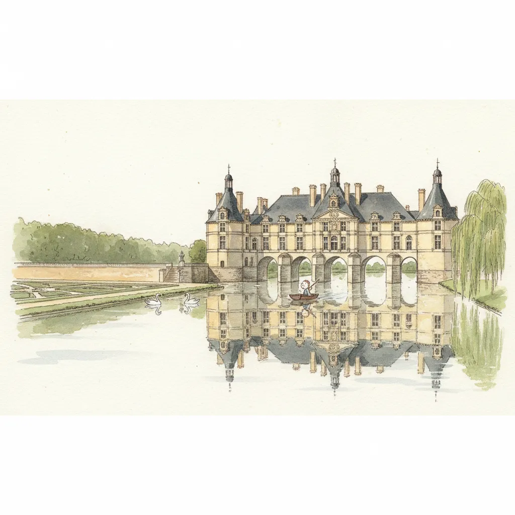 Le Château de Chenonceau — Le Château des Dames sur le Cher