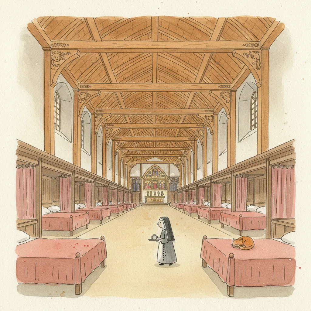 Les Hospices de Beaune — L'Hôtel-Dieu aux toits polychromes — photo 3
