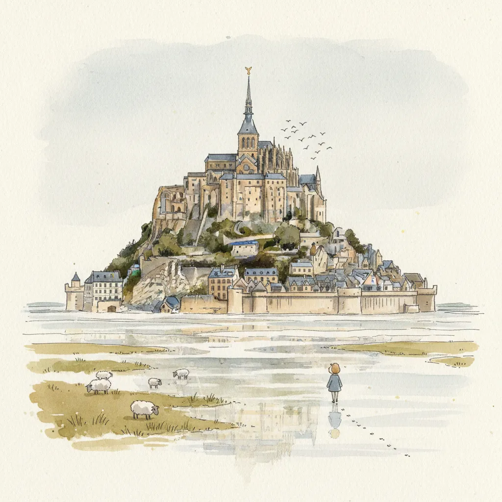 Le Mont-Saint-Michel — Abbaye millénaire sur l'île sacrée