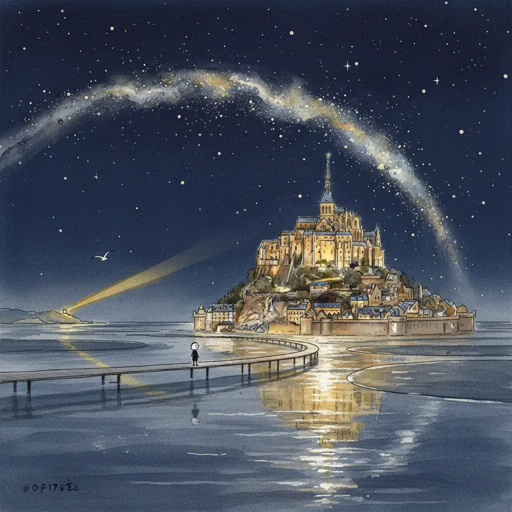 Le Mont-Saint-Michel — Abbaye millénaire sur l'île sacrée — photo 6
