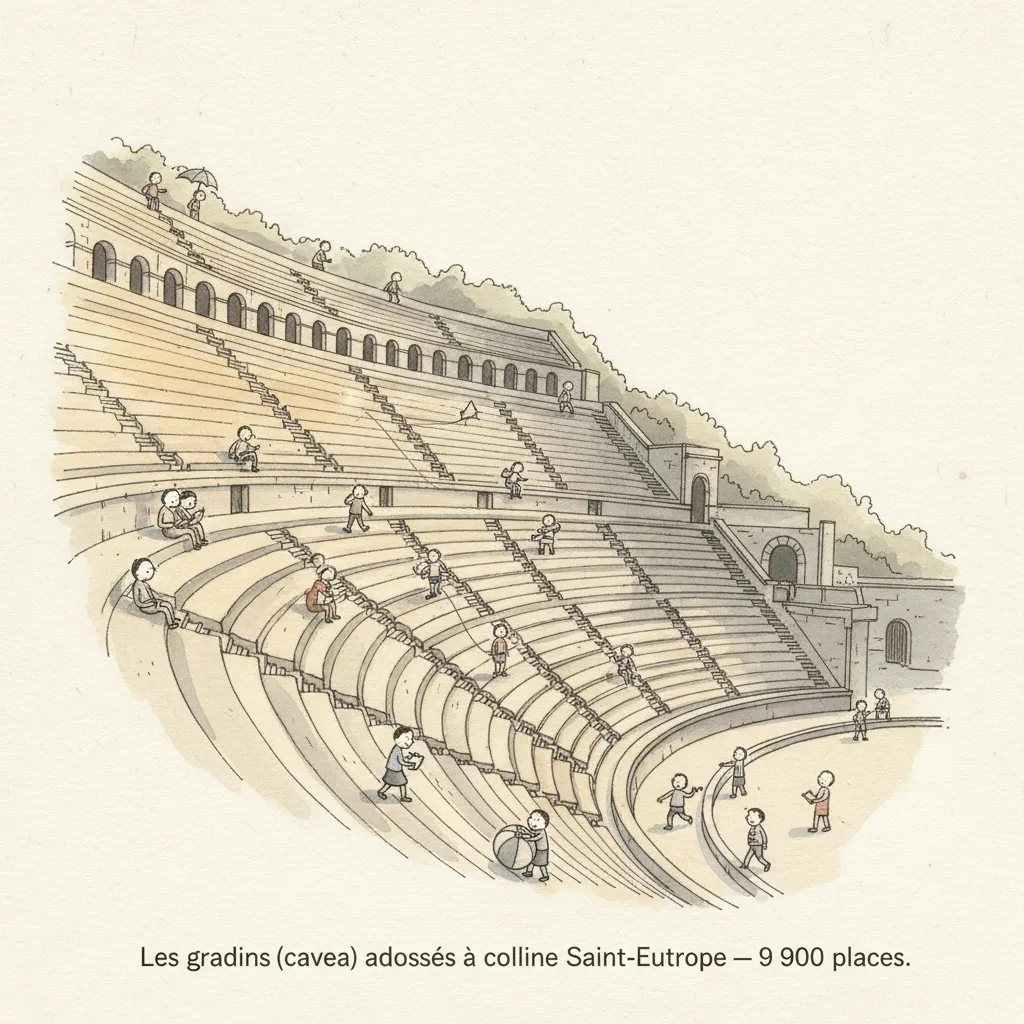 Théâtre Antique d'Orange — Le Mur de Scène le Mieux Conservé au Monde — photo 3
